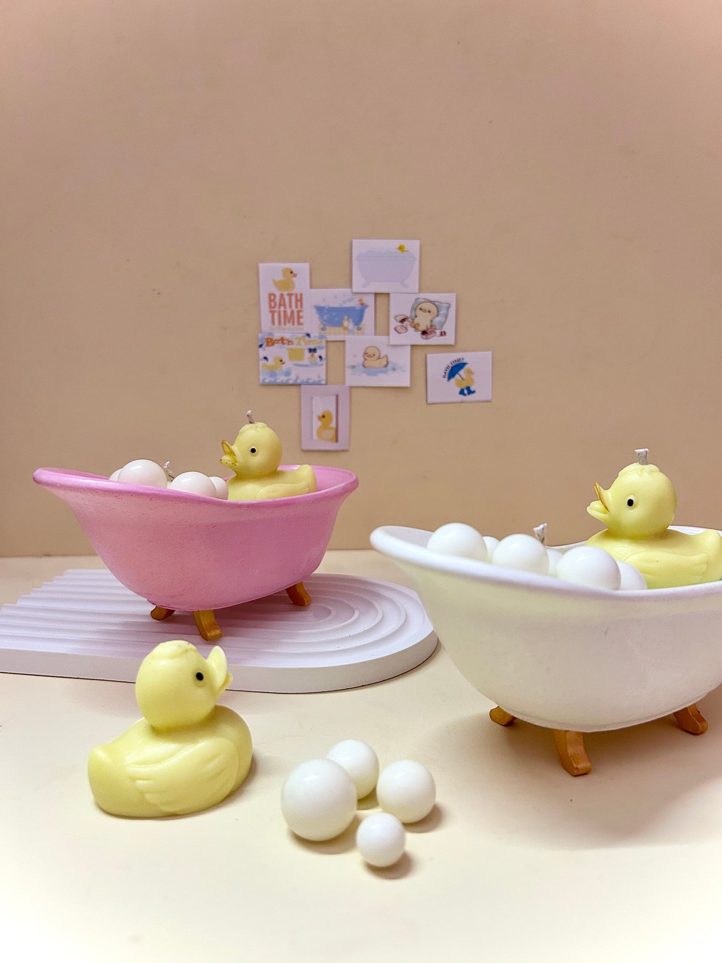 Duck in the tub