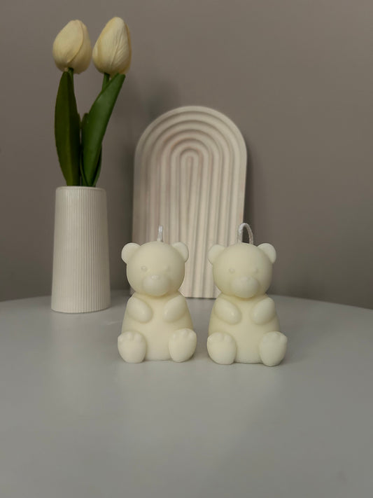 Teddy candle