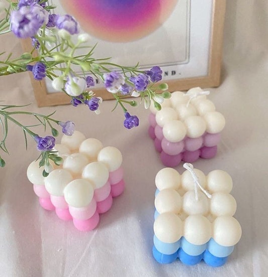 Bubble candle (ombre)