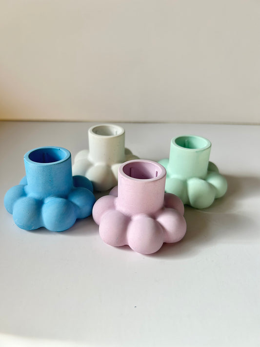 Bubble candlestick holder