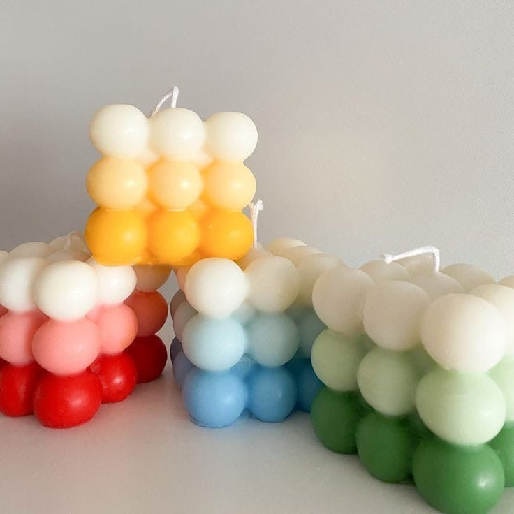 Bubble candle (ombre)