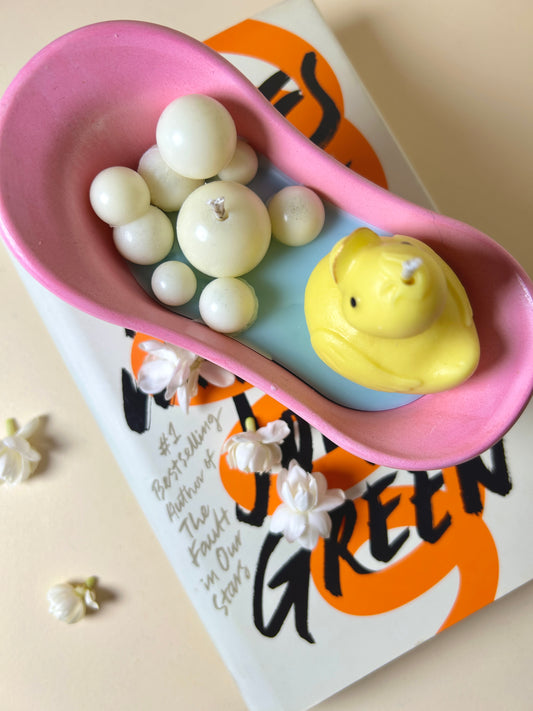 Duck in the tub
