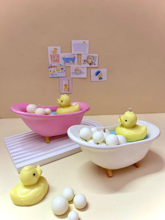 Duck in the tub