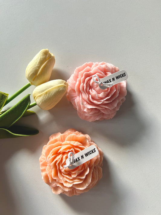 Peony candle