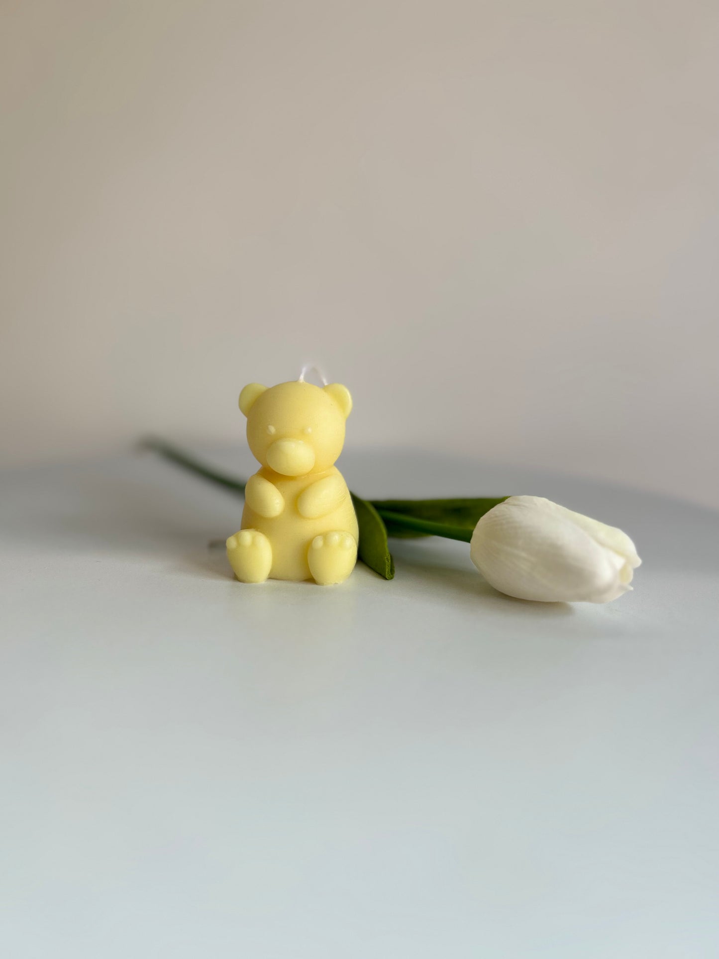 Teddy candle