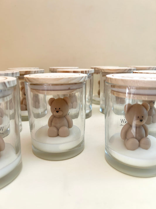 Teddy in jar