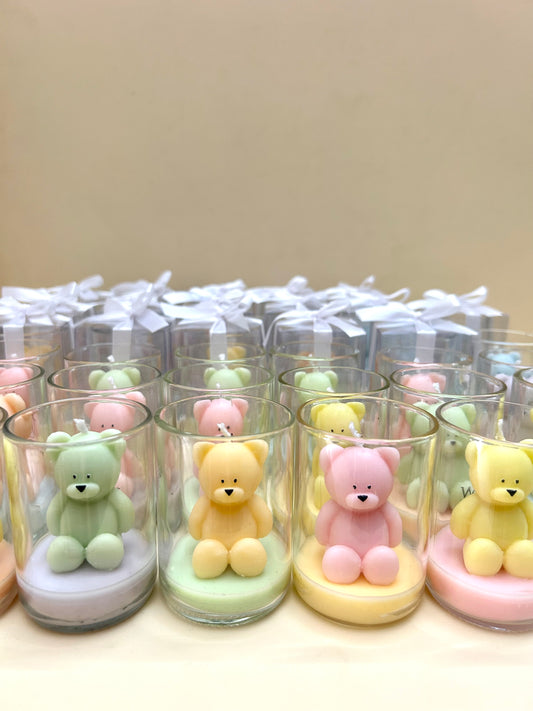 Teddy in glass(without lid)