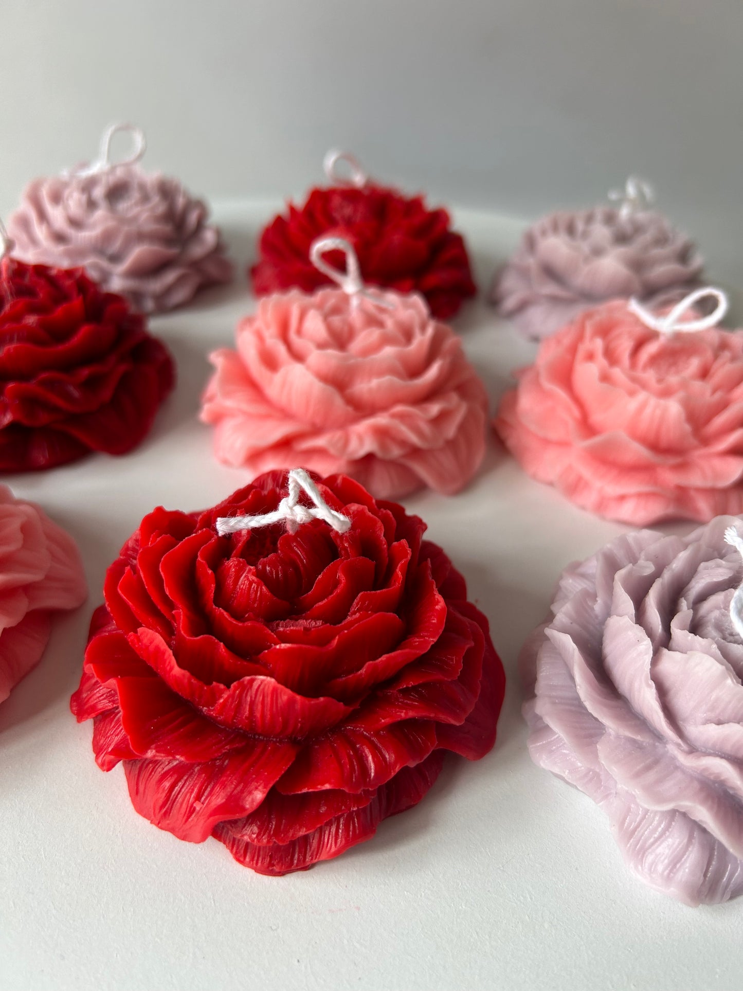 Peony candle