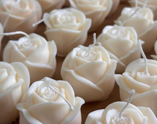 Rose candle
